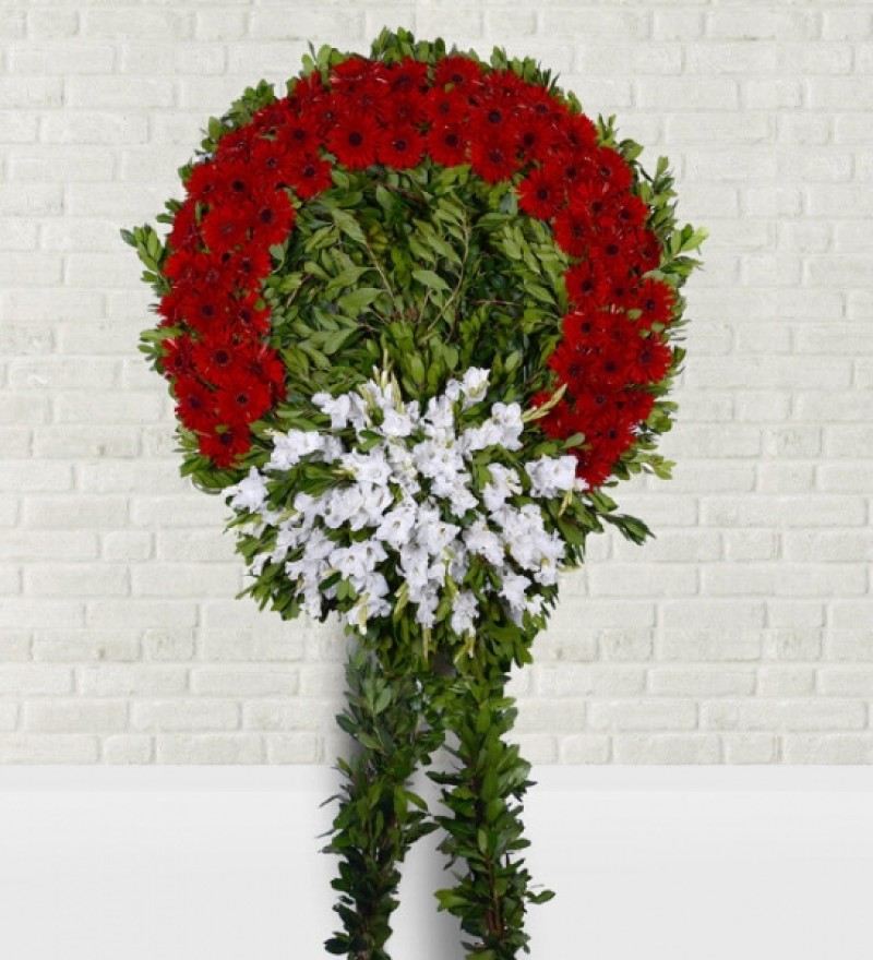 Gerbera Glayör Çelengi